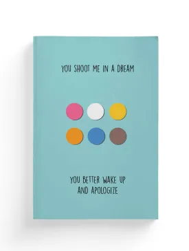 Reservoir Dogs Minimalistic Composition Notebook