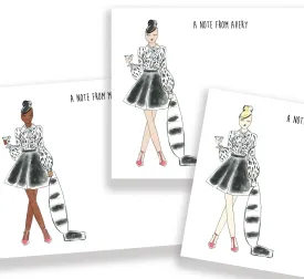 Retro Housewife Personalized Stationery