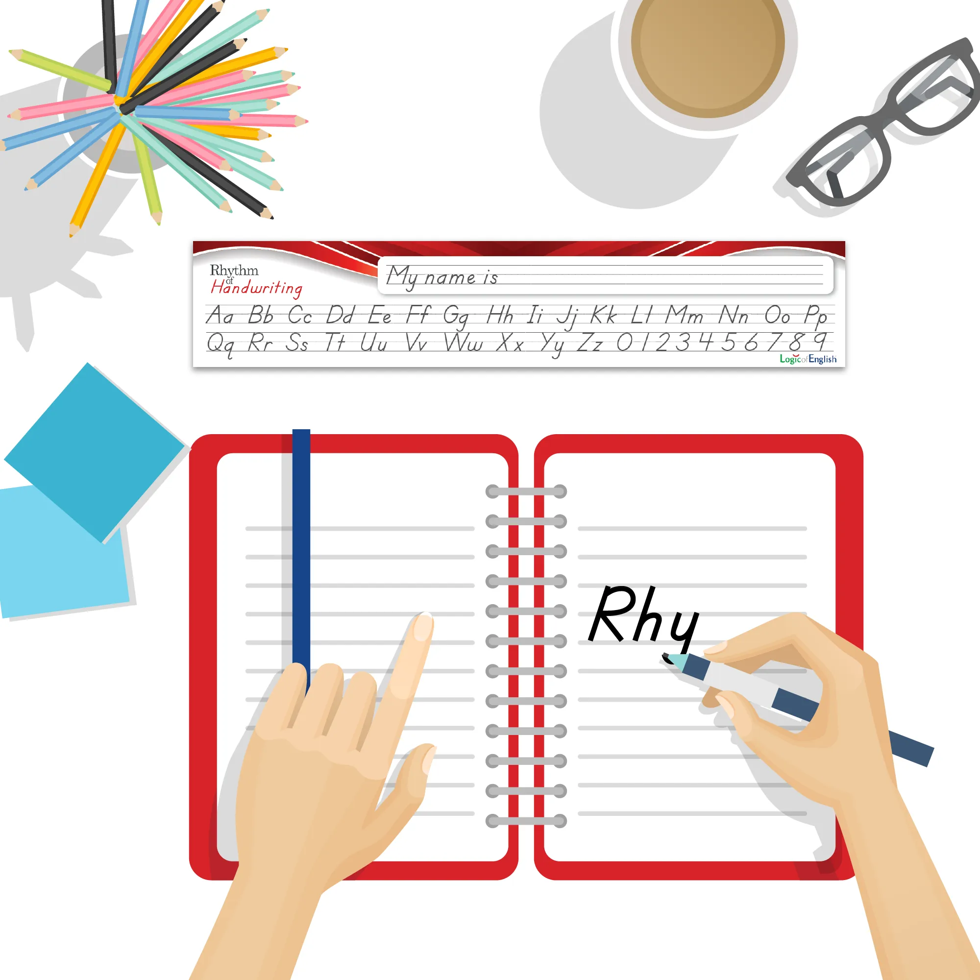 Rhythm of Handwriting Manuscript Set
