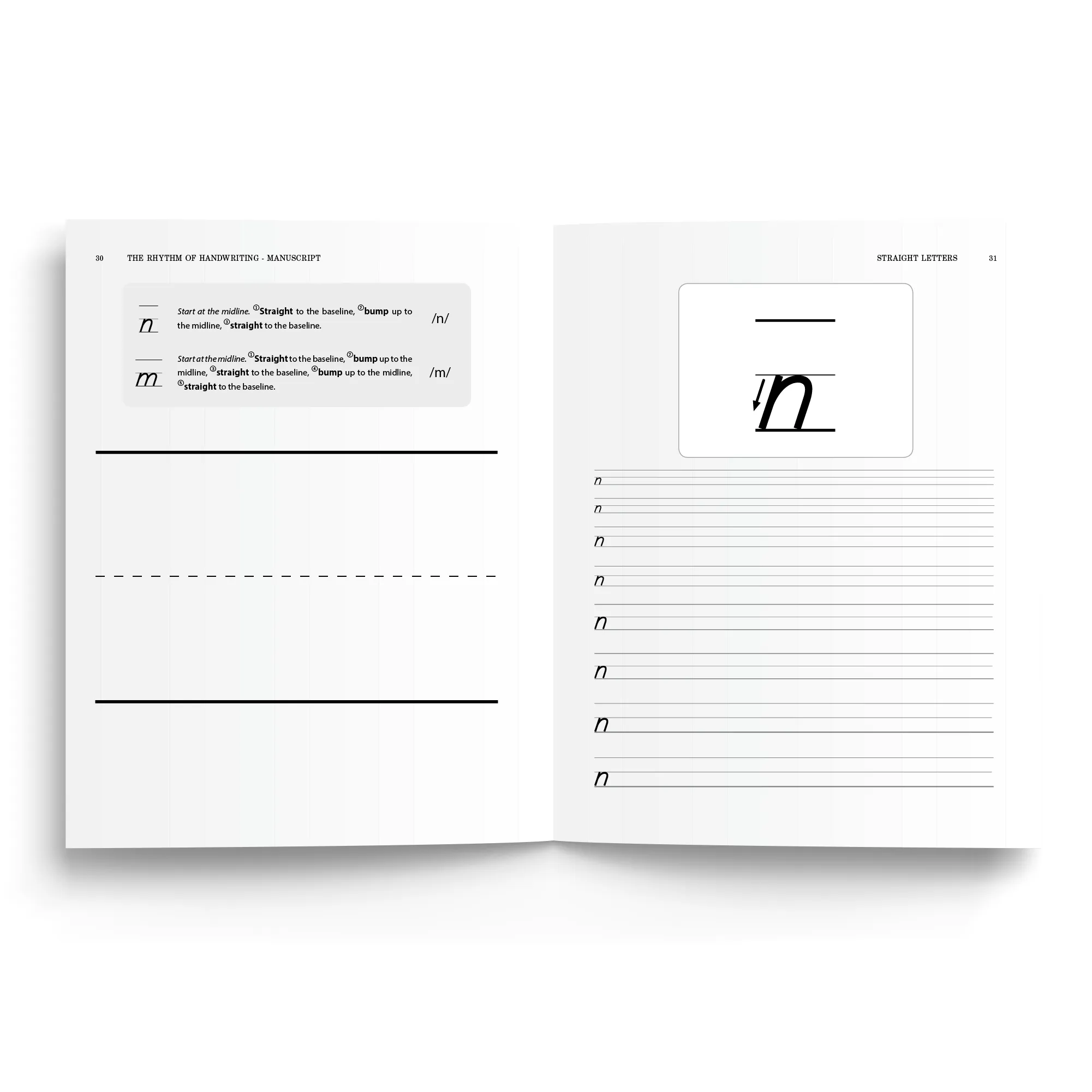 Rhythm of Handwriting Manuscript Set