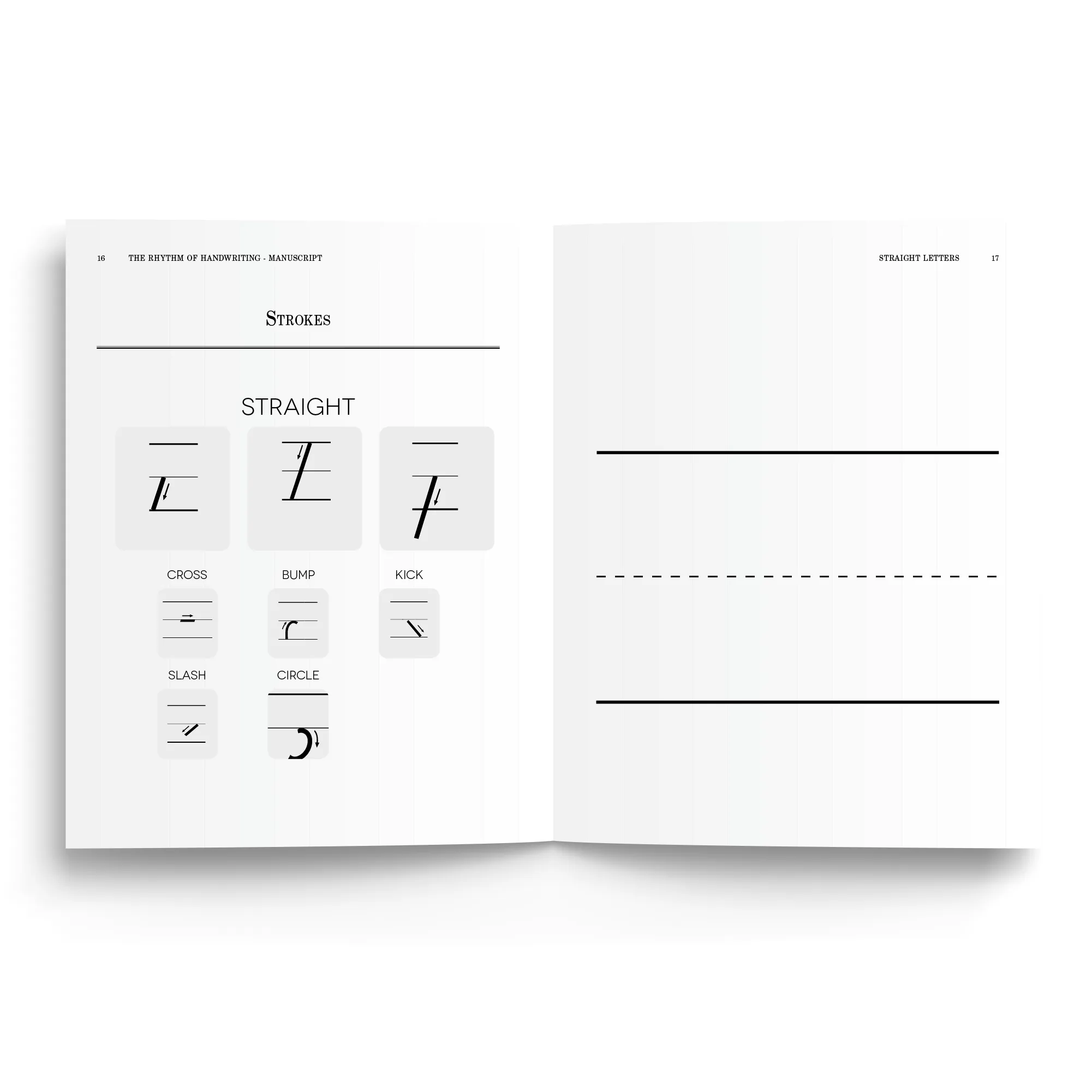 Rhythm of Handwriting Manuscript Set