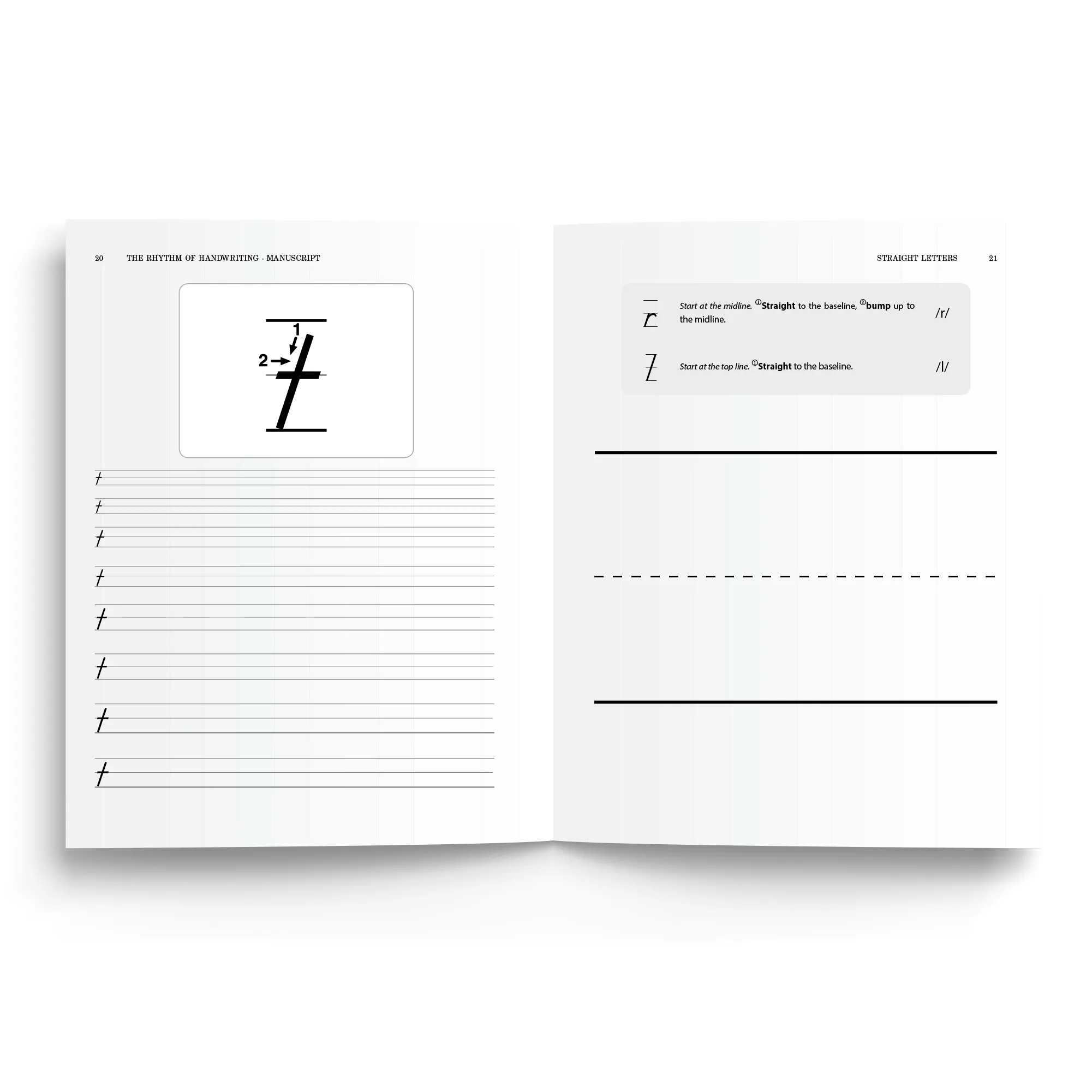 Rhythm of Handwriting Manuscript Set