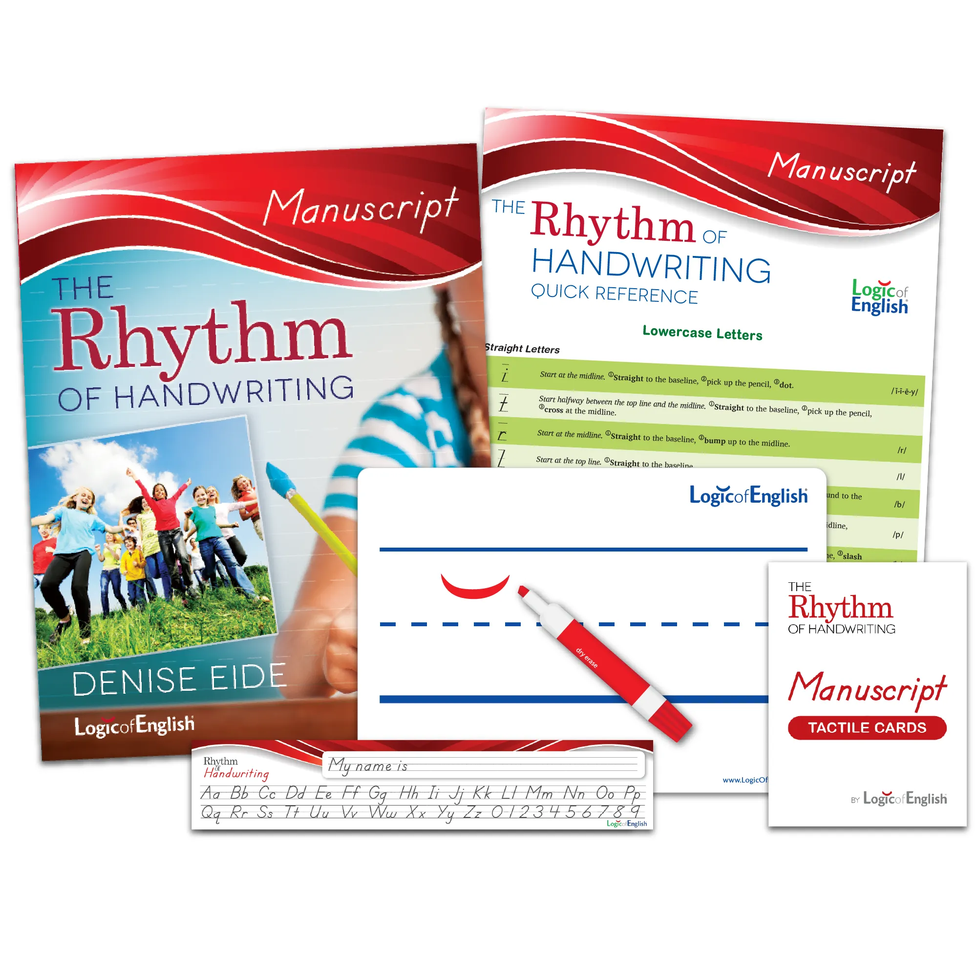 Rhythm of Handwriting Manuscript Set