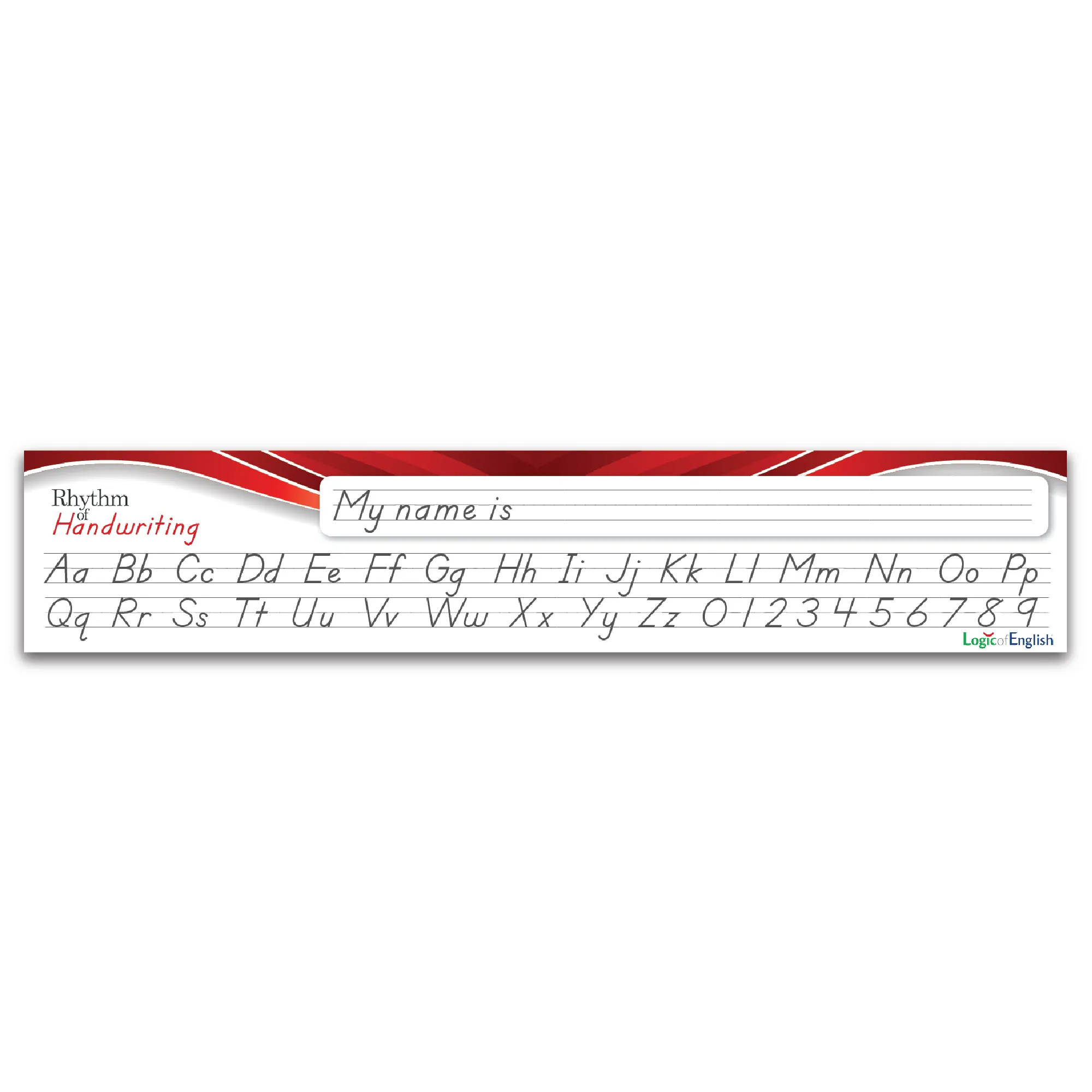 Rhythm of Handwriting Manuscript Set