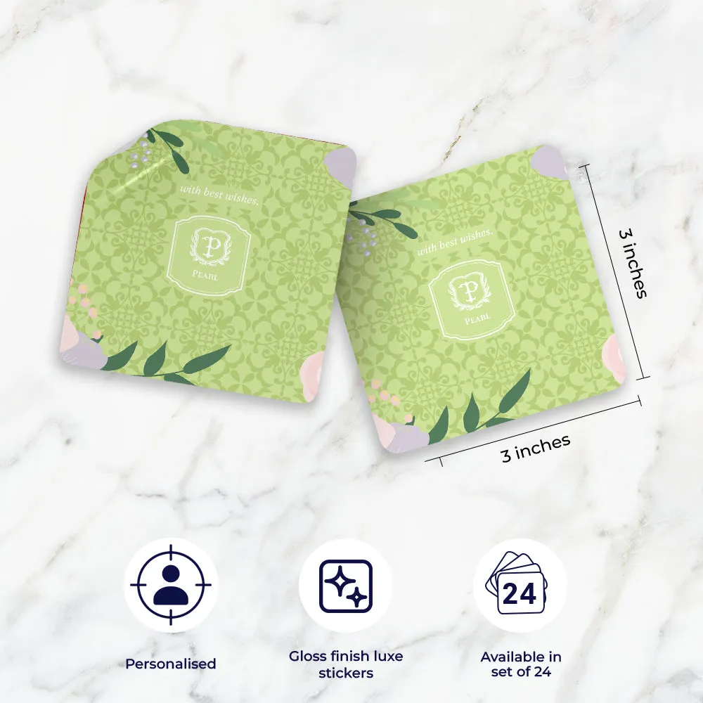 Royal Bloom Gift Sticker