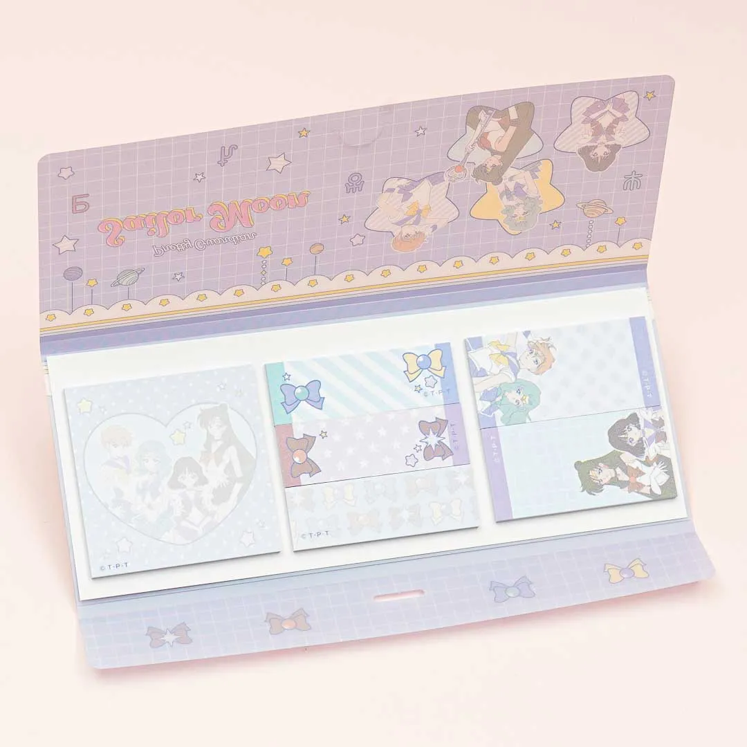 Sailor Moon & Planets Sticky Notes With Case