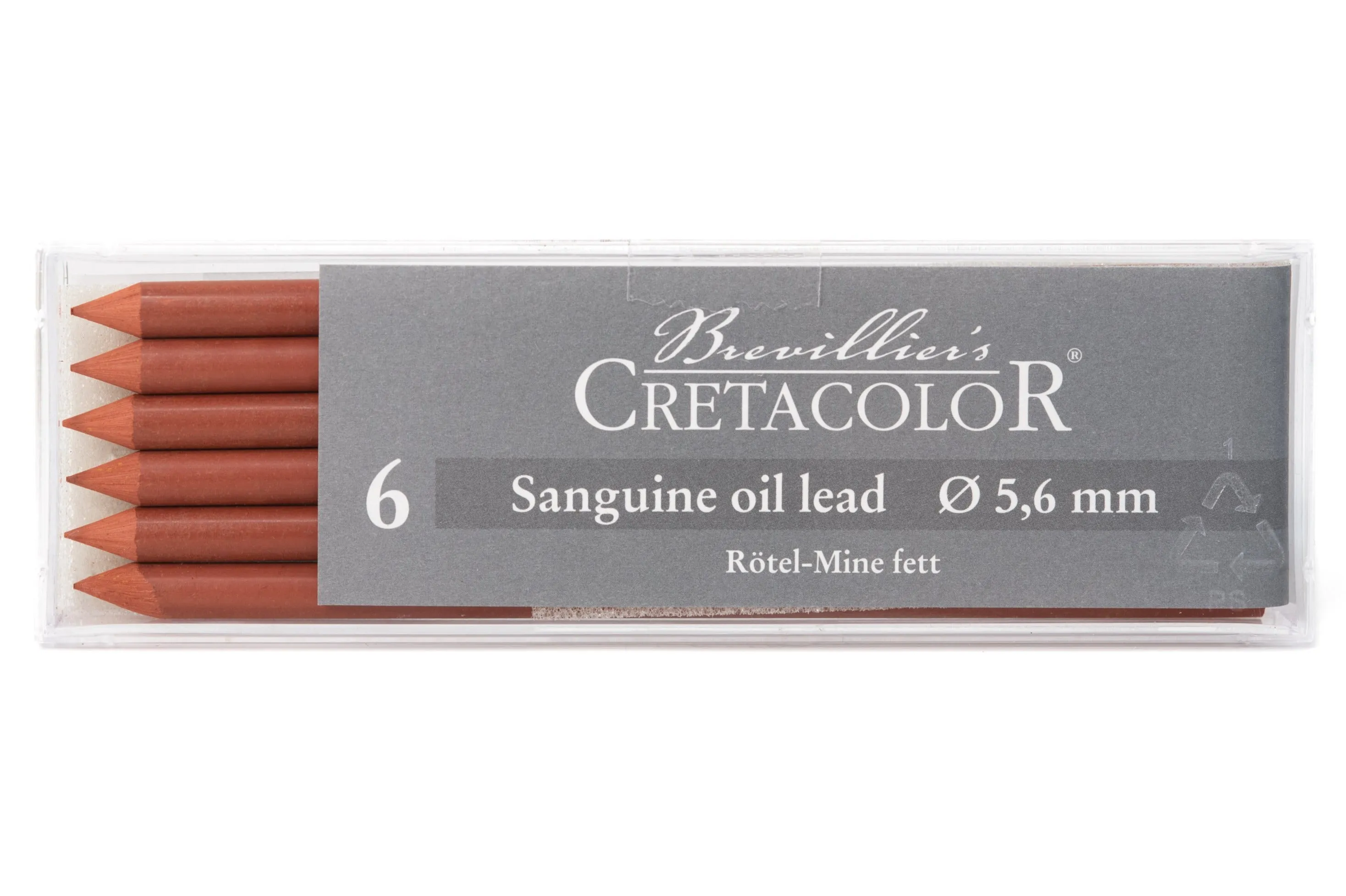 Sanguine Oil Lead, 5.6 mm, Box of 6