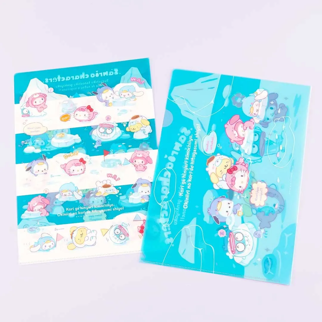 Sanrio Characters Ice Friends File Folder Set