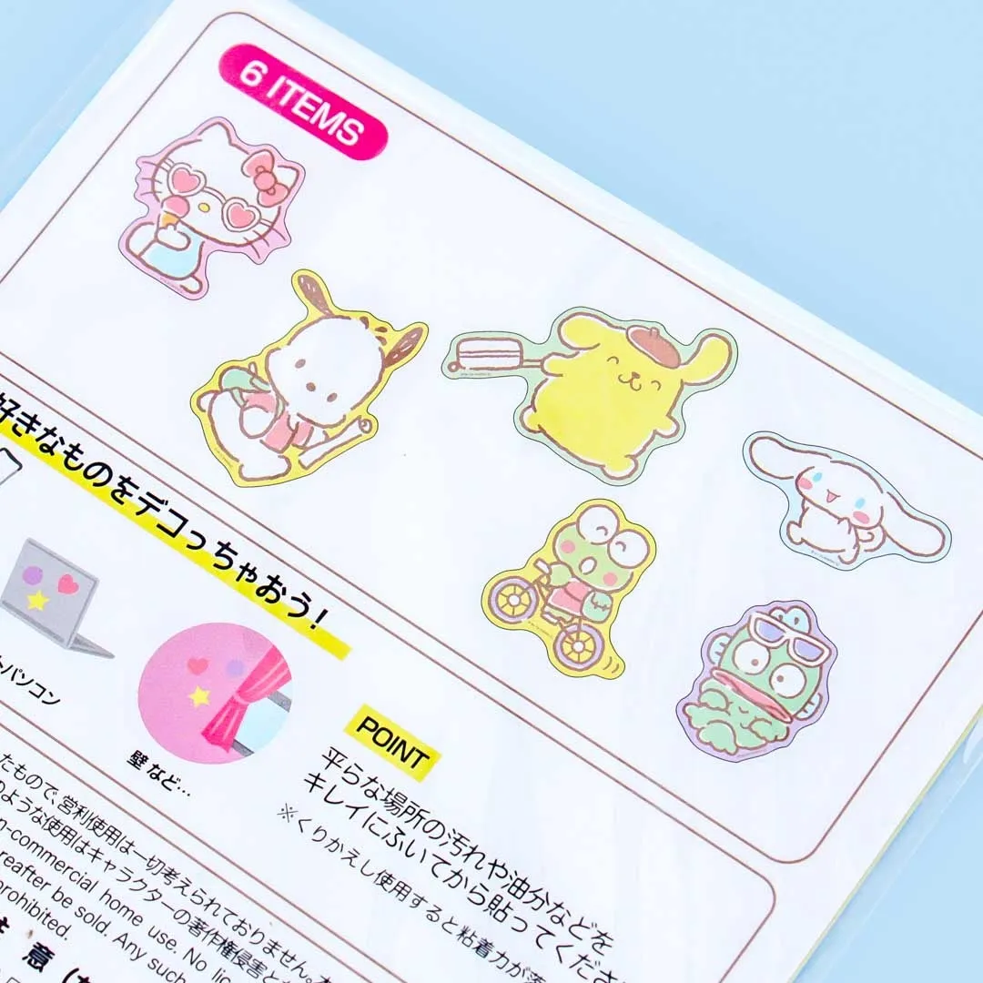 Sanrio Characters Outdoor Adventure Big Stickers