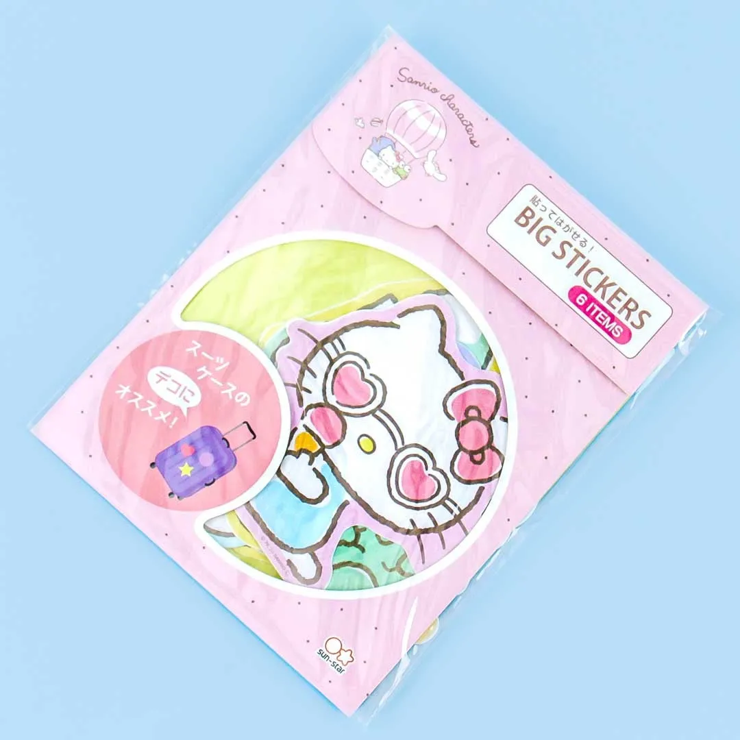 Sanrio Characters Outdoor Adventure Big Stickers