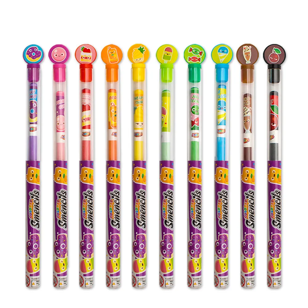 Scentos Colored Smencils - 10 Coloring Pencils