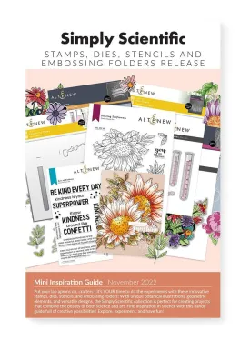 Simply Scientific Stamp & Die Release Mini Inspiration Guide