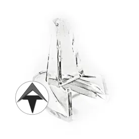 Small Display Easels - Clear