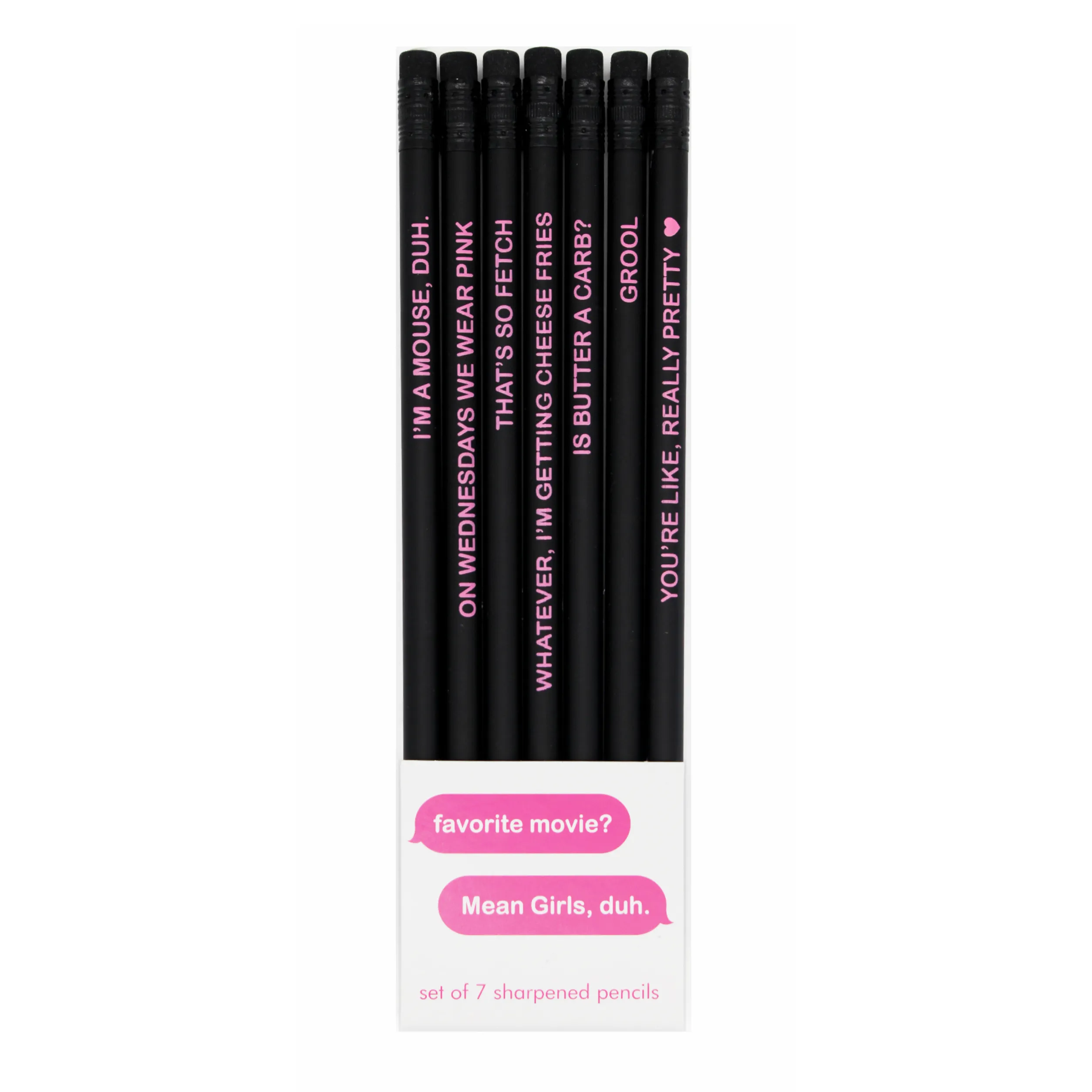 Snifty Set of 7 Sharpened Pencils