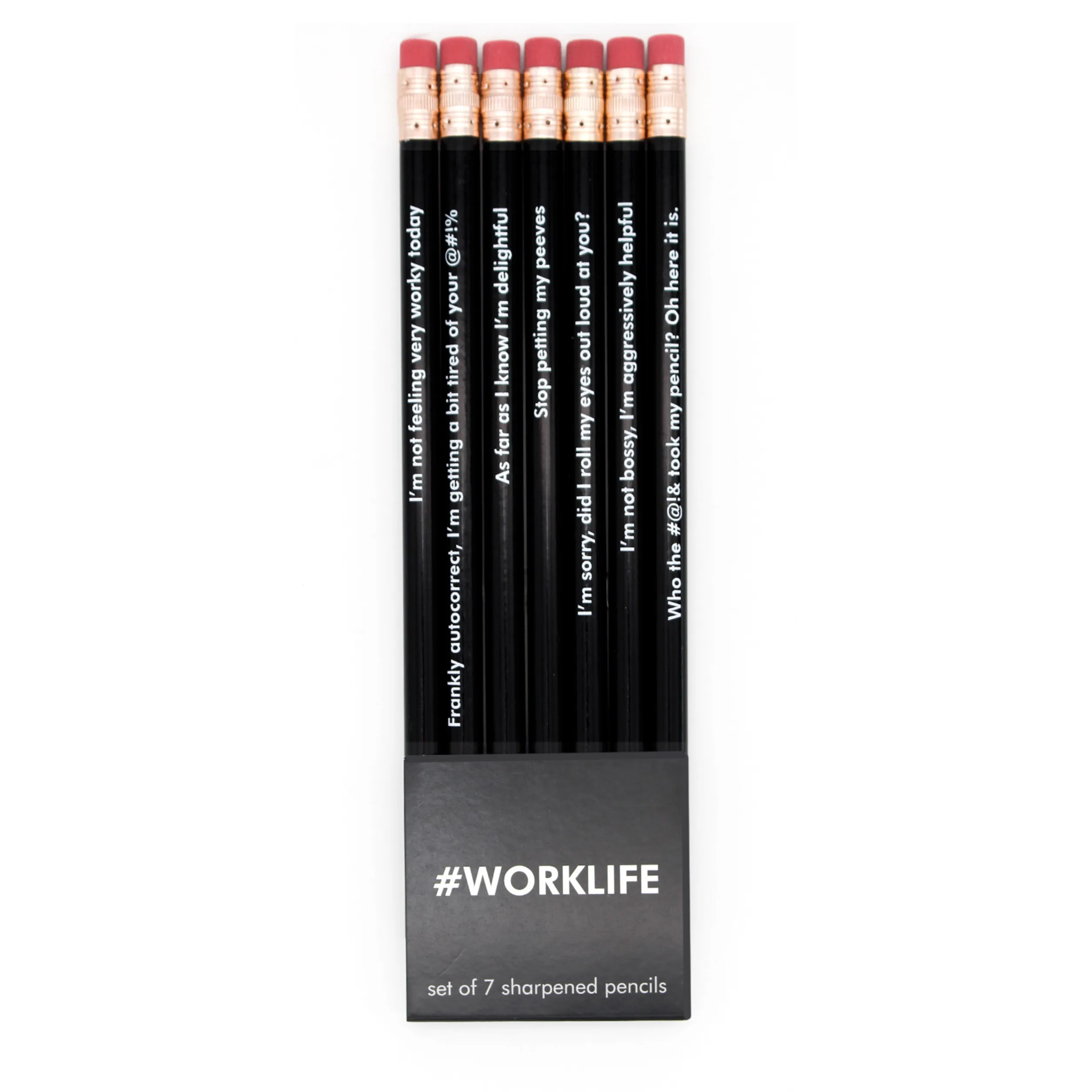 Snifty Set of 7 Sharpened Pencils