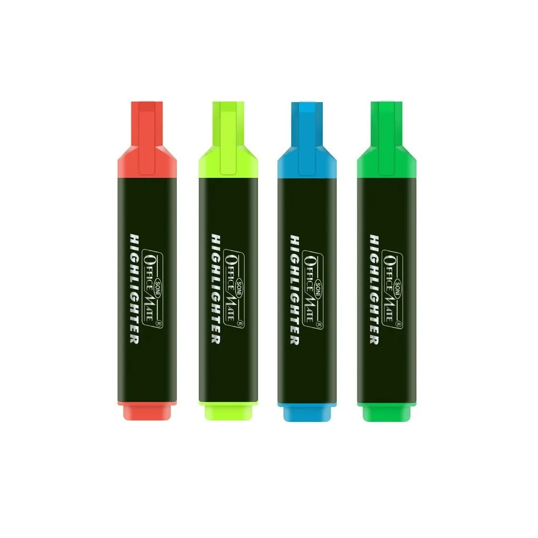 Soni Officemate Hi-Lighter Textliner Set