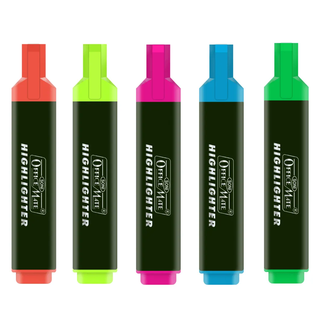 Soni Officemate Hi-Lighter Textliner Set