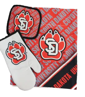 South Dakota Coyotes Barbeque Tailgate Set