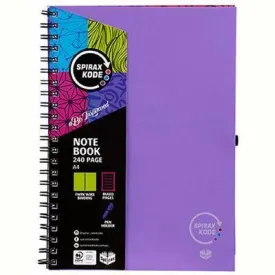 Spirax P959 Kode Note Book 240 Page A4 Purple