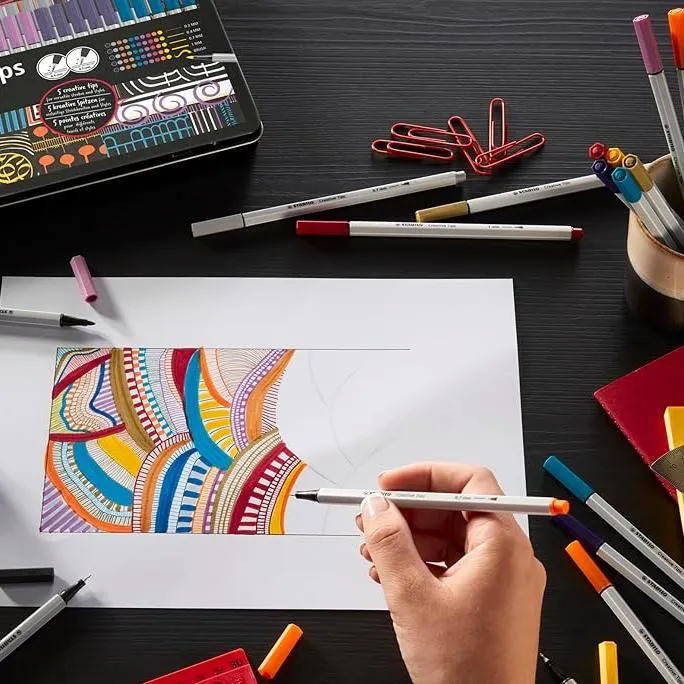 Stabilo Arty Creative Tips Multi Liner Set