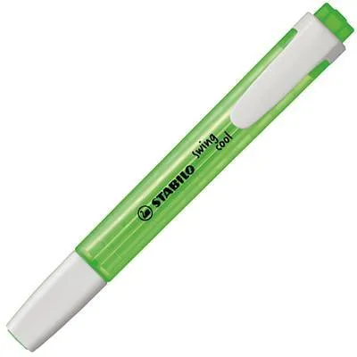 Stabilo Swing Cool Highlighter Green Box 10