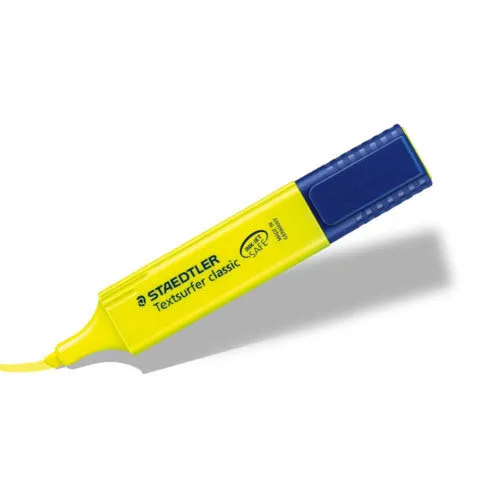 Staedtler Textsurfer Highlter Box of 10 yellow