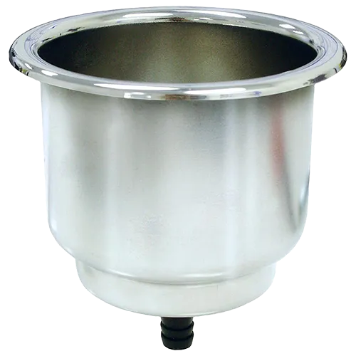 Stainless Steel Recessed Cup Holder