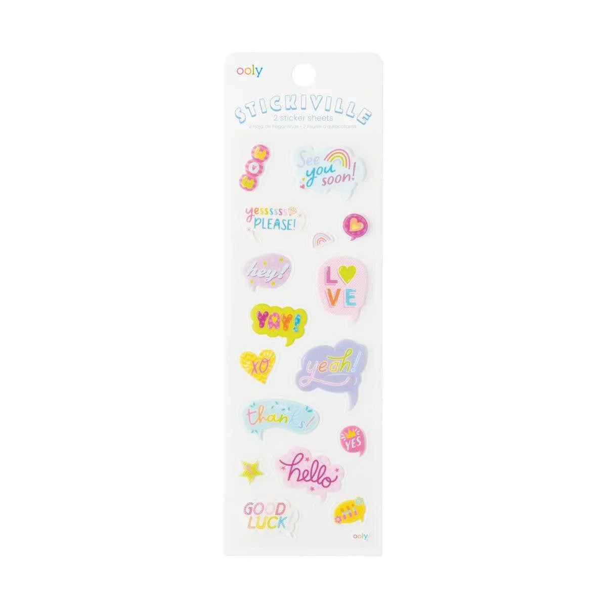 Stickiville Cute Thoughts Sticker Sheet