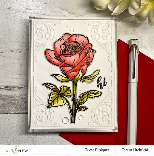 Storybook Frame 3D Embossing Folder