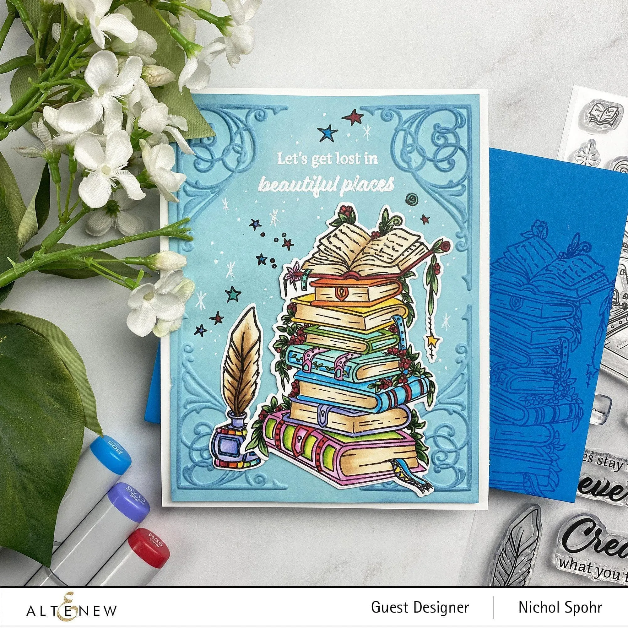 Storybook Frame 3D Embossing Folder