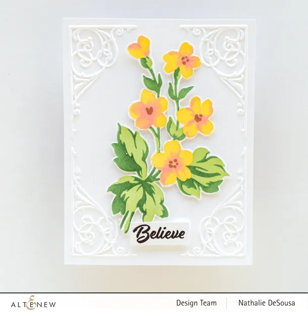 Storybook Frame 3D Embossing Folder