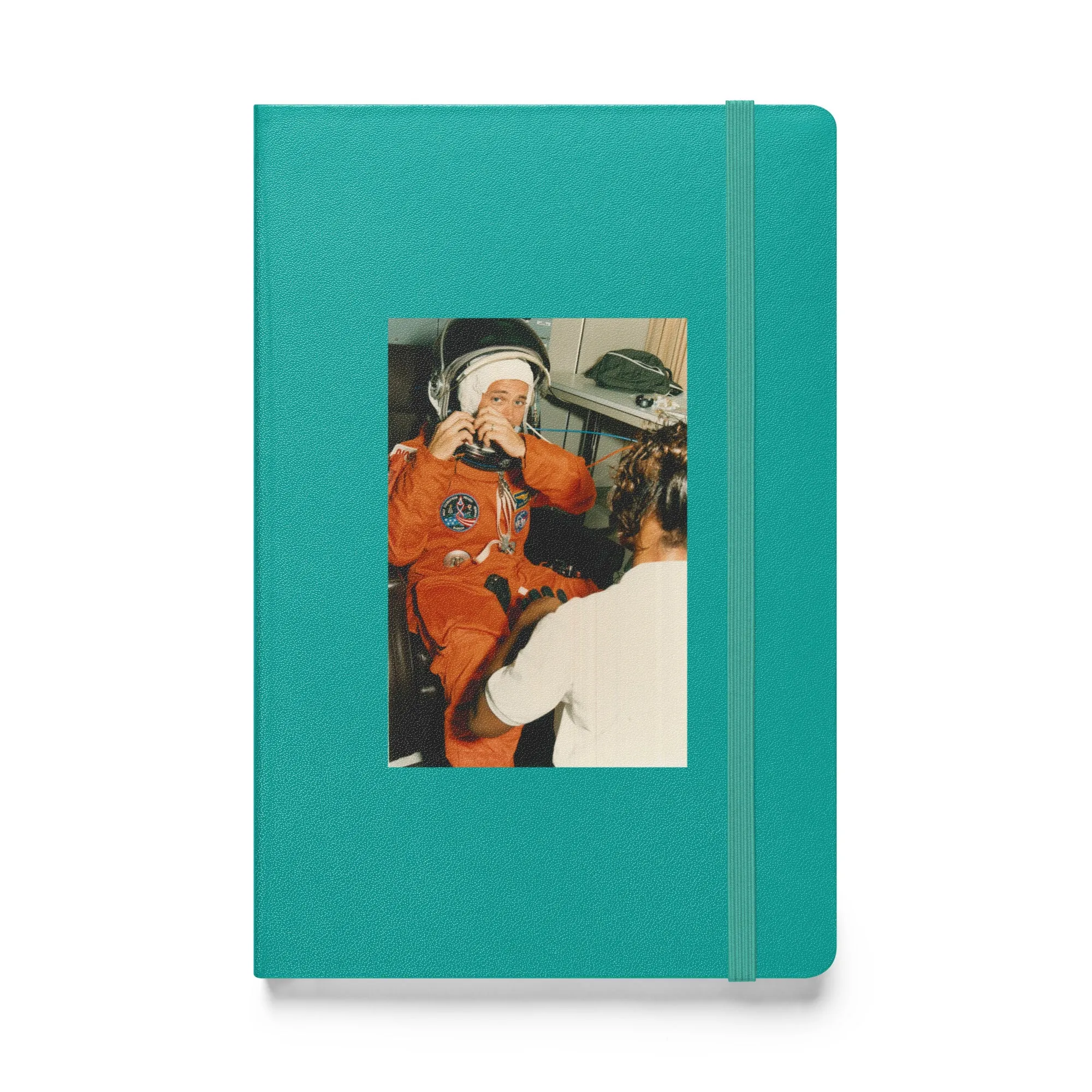 STS-51 Mission Specialist Daniel Bursch Custom Hardcover Bound Notebook