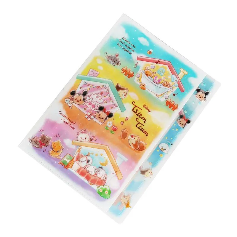 SUN-STAR × DISNEY 5P DIE CUT CLEAR FILE