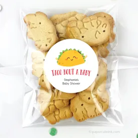 Taco Bout A Baby Favor Label
