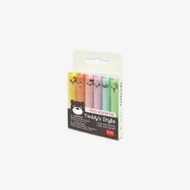 TEDDY'S STYLE MINI HIGHLIGHTERS // SET OF 6