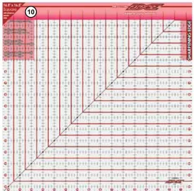 The Cutting Edge Sharpening Edge Ruler 16-1/2in Square