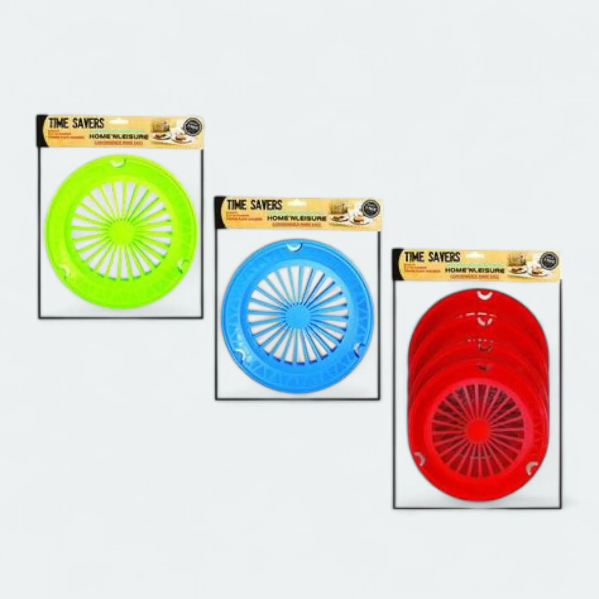 Timesavers Plastic Plate Holders 4pack