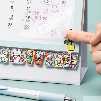 Transparent Sticky Notes | Memo List Sticky Notes For School / Office | Kawaii Gifts