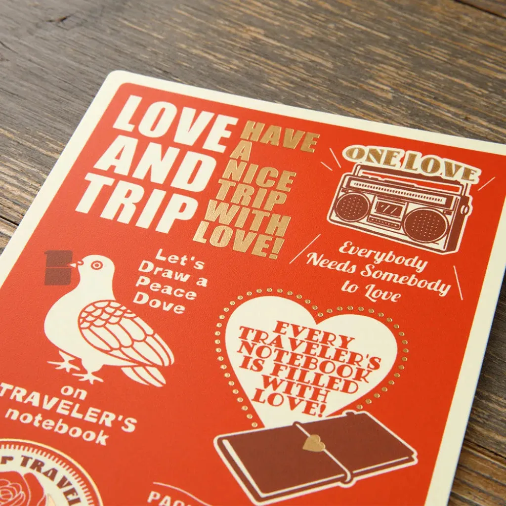 Traveler's Company 2025 - Plastic Sheet (Regular)