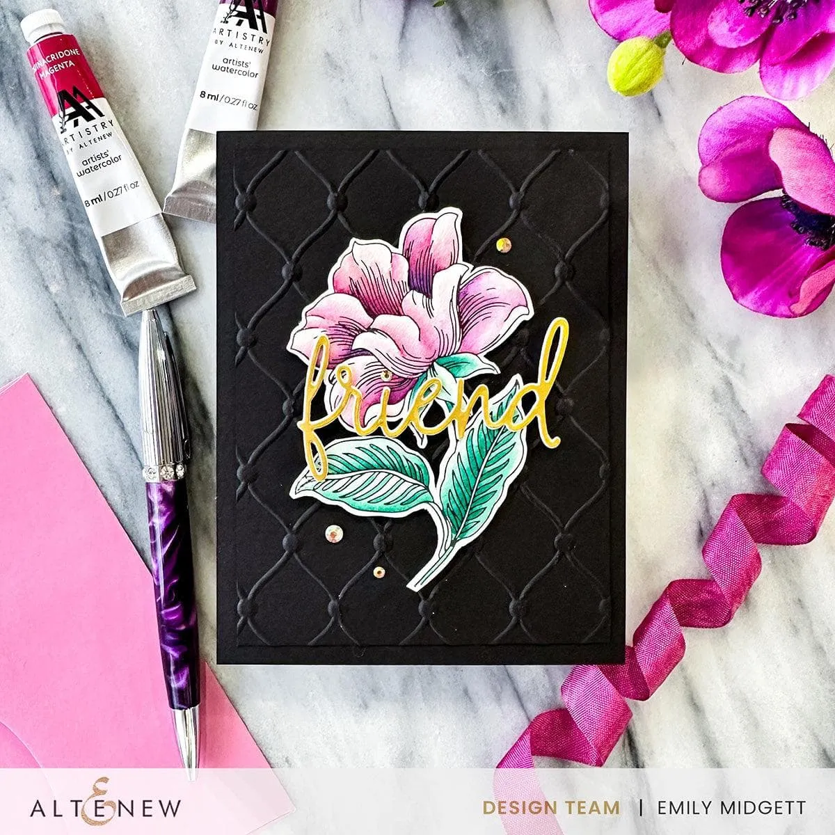 Tufted Elegance 3D Embossing Folder