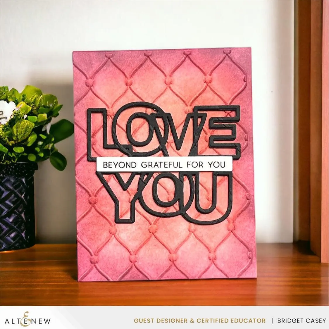 Tufted Elegance 3D Embossing Folder