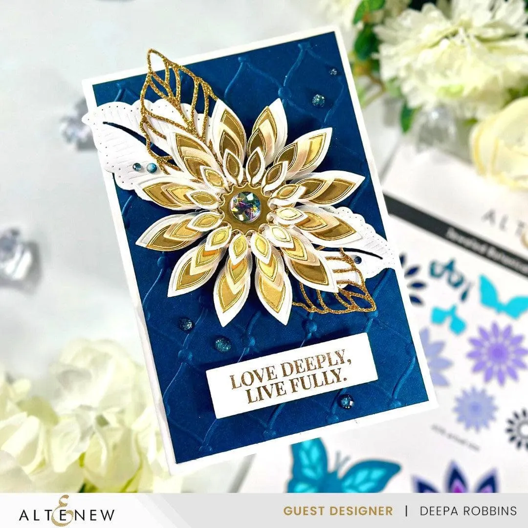 Tufted Elegance 3D Embossing Folder