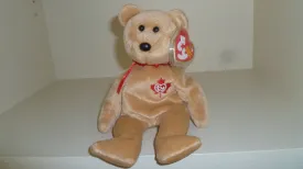 TY - BEANIE BABIES - TRUE - CANADA - BROWN BEAR TY NAME IN OAKLEAF