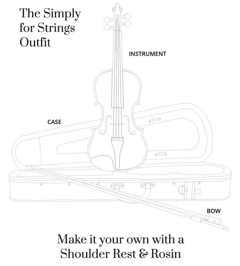 Virtuoso Violin Outfit