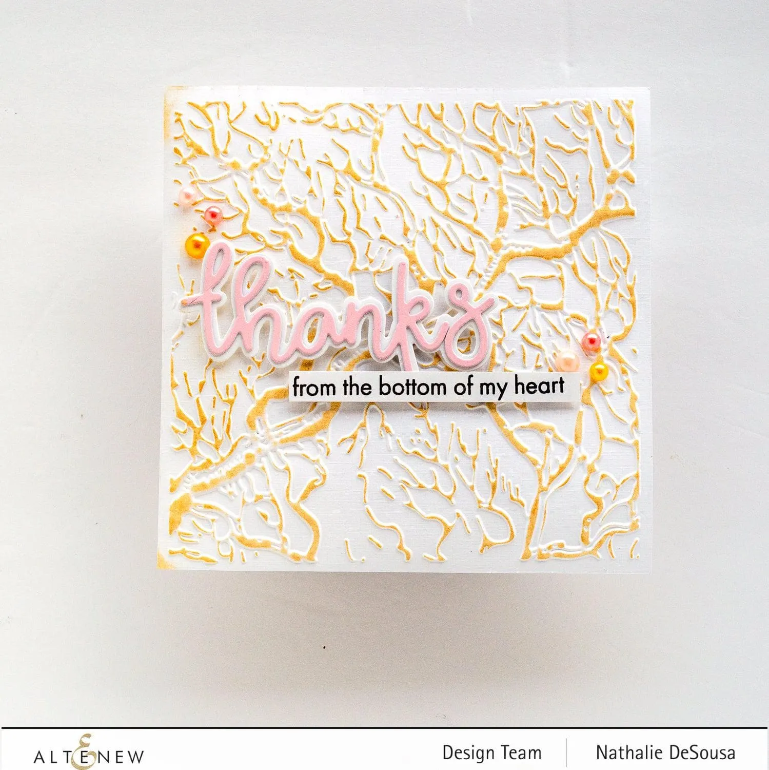 Walnut Branch 3D Embossing Folder