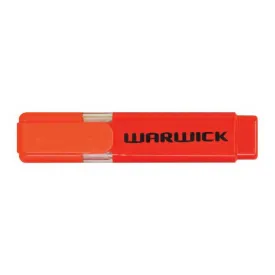 Warwick Highlighter Single Stubby Orange