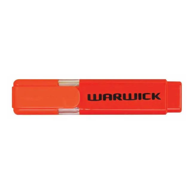 Warwick Highlighter Single Stubby Orange