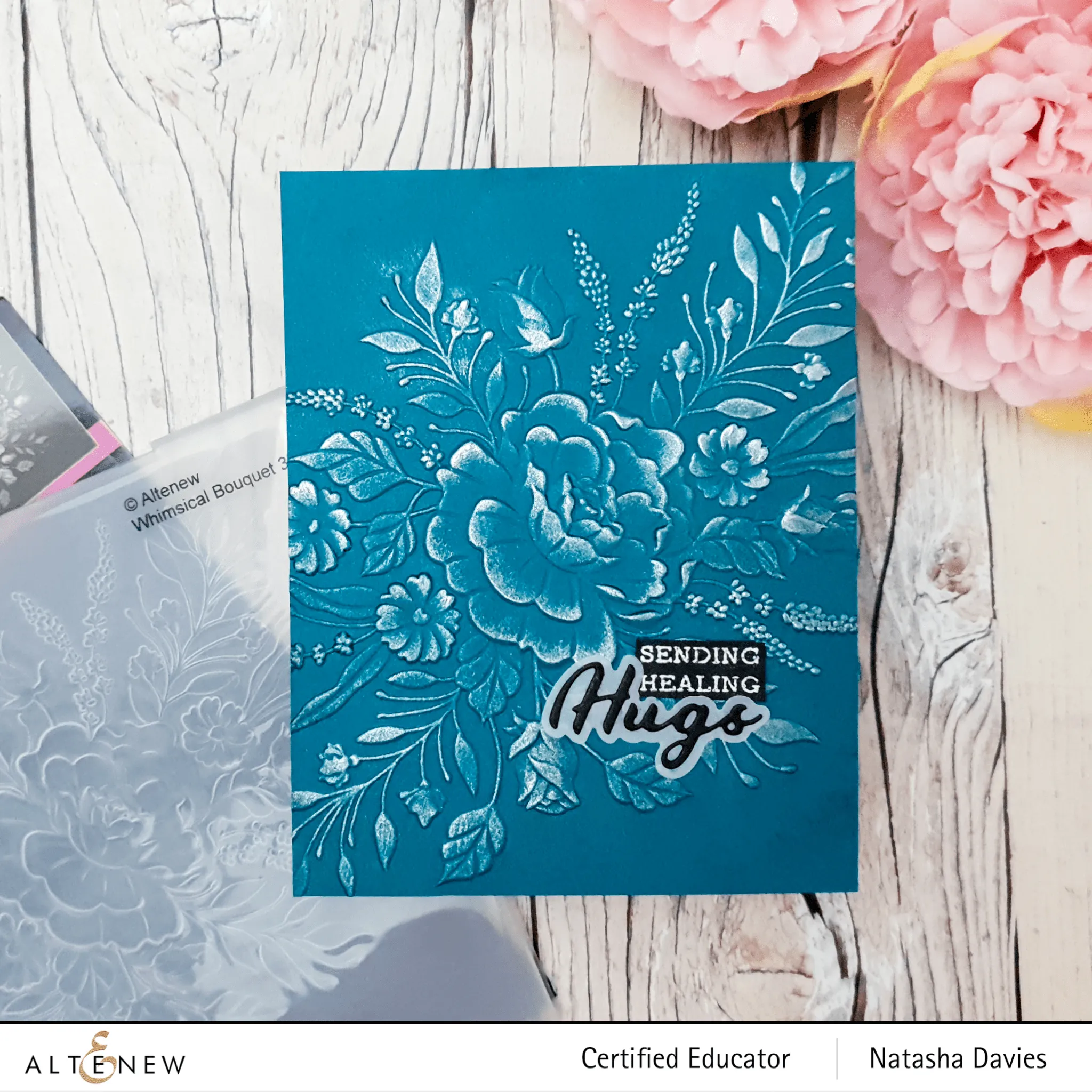 Whimsical Bouquet 3D Embossing Folder