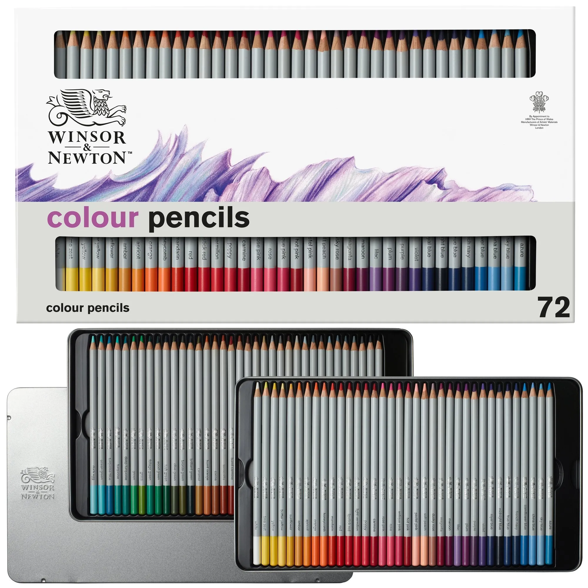 Winsor & Newton Studio Pencil Set 72