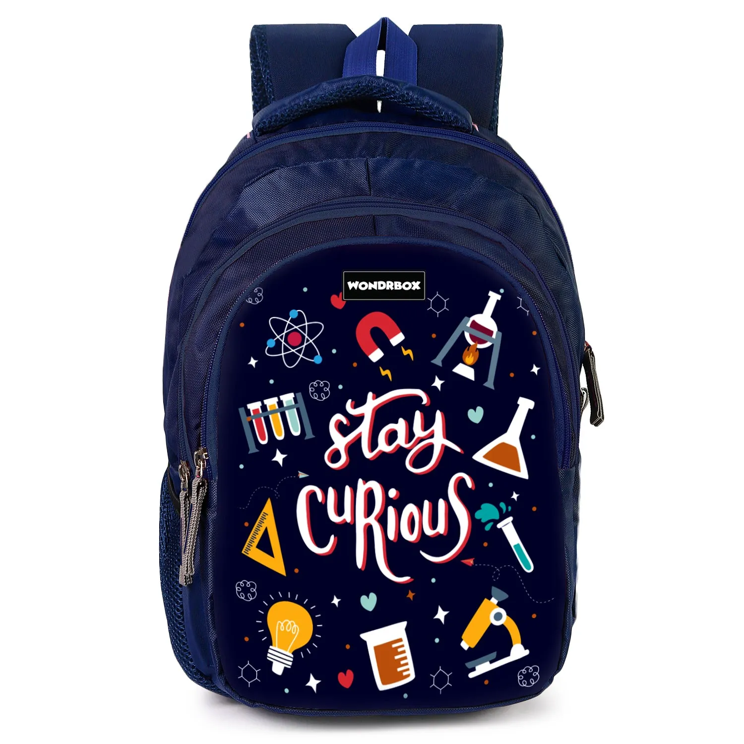WONDRBOX School Bag For Girls And Boys Age 8 and above